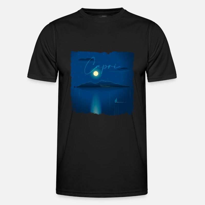 Capri by night Men's Functional T-Shirt