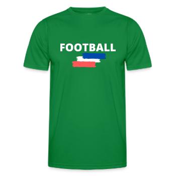 FOOTBALL - FRANCE - Men's Functional T-Shirt - kelly green - Front - AI Model Male 178 dark (178cm)