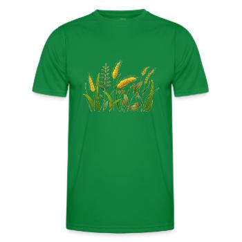 Meadow - Men's Functional T-Shirt - kelly green - Front - AI Model Male 178 dark (178cm)