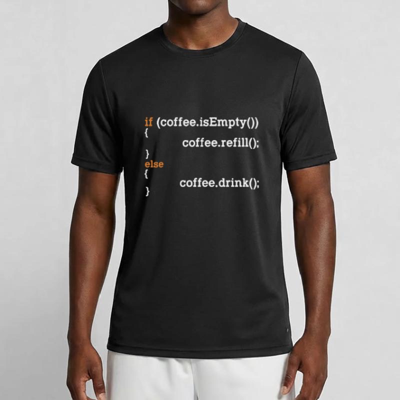 Lustiges Programmierer-Kaffee-Geschenk für Programmierer Männer Funktions-T-Shirt