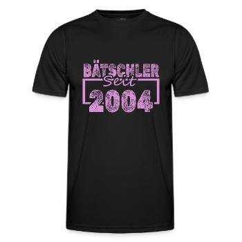 Single 2004 - Männer Funktions-T-Shirt - Schwarz - Vorne - AI Model Male 178 dark (178cm)