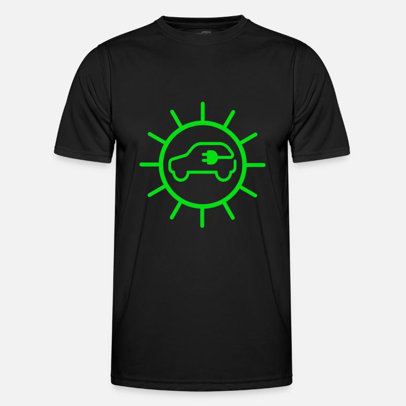 e-car, e-mobility, electric car, zoe, EV-driver, Men's Functional T-Shirt