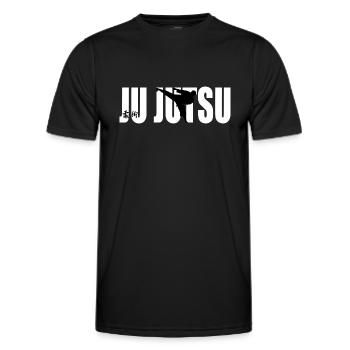 Ju-Jutsu Ju Jutsu Jiu Jitsu Martial Arts Martial Arts - Men's Functional T-Shirt - black - Front - AI Model Male 178 dark (178cm)