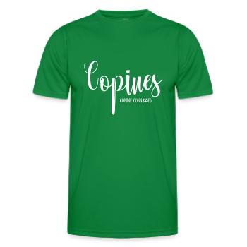 girlfriends as - Men's Functional T-Shirt - kelly green - Front - AI Model Male 178 dark (178cm)
