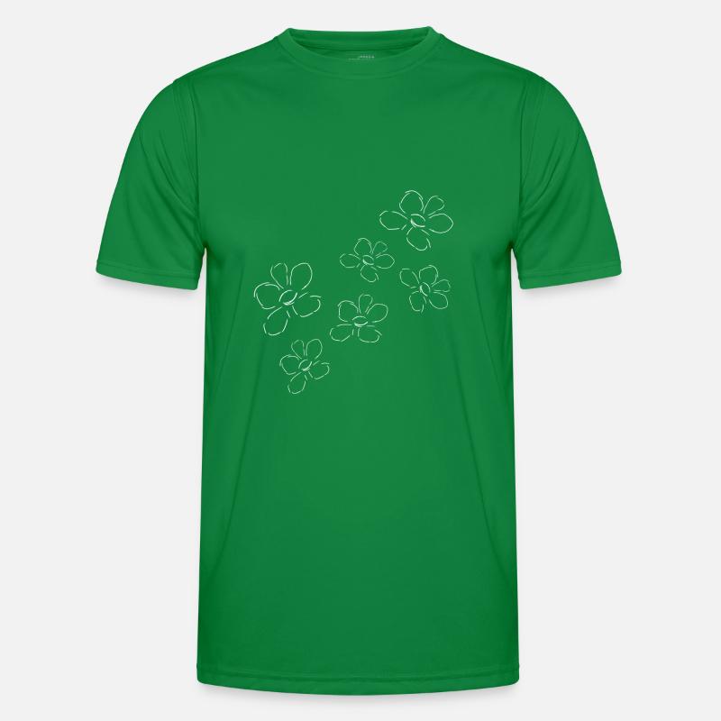 fleurs fleur T-shirt sport Homme