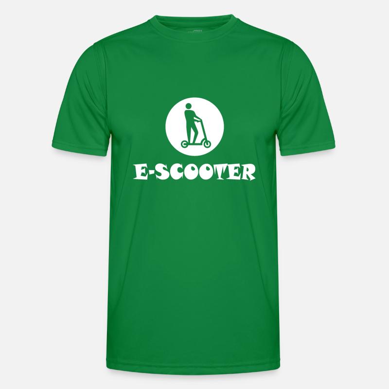 E-Scooter E-Roller Scooter T-shirt sport Homme