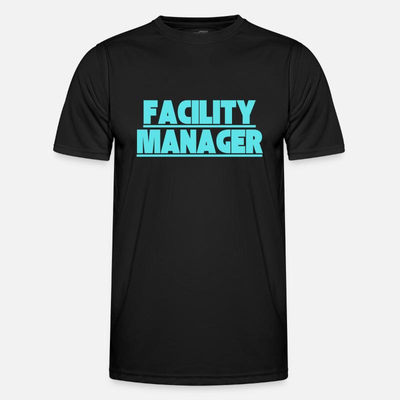 Facility Manager Technicien interne Gardien T-shirt sport Homme