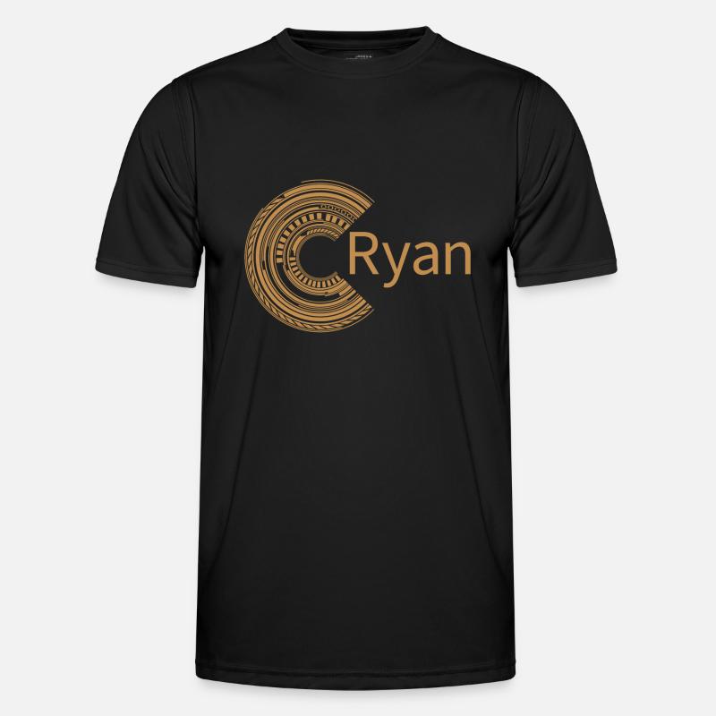 Para Ryan Camiseta funcional para hombres