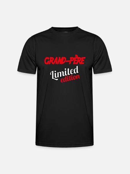 Opa LIMITIERTE AUFLAGE - Männer Funktions-T-Shirt - Schwarz