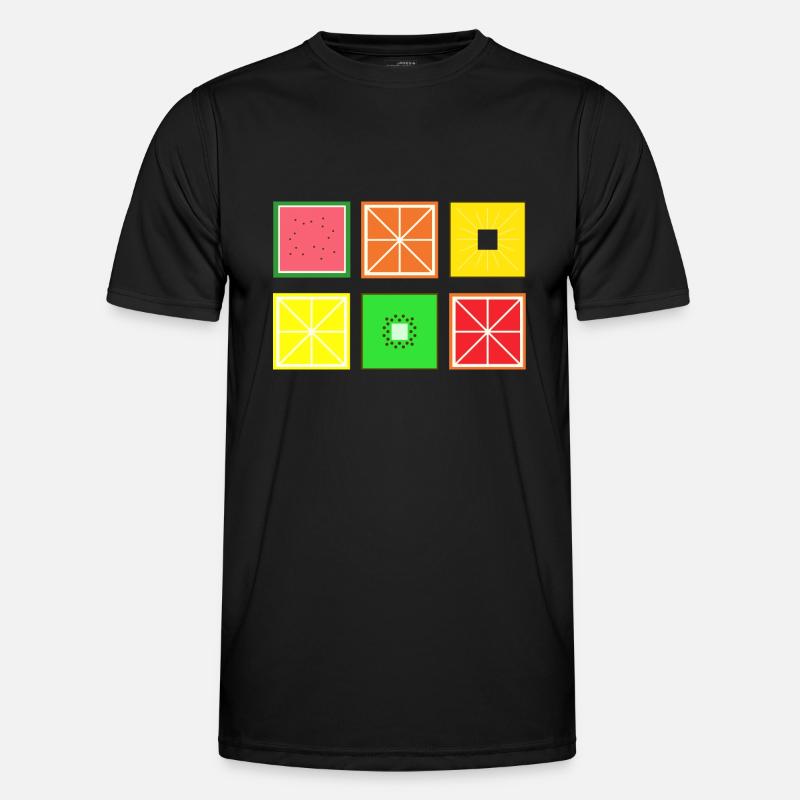 DIGITAL - FRUIT fruit Pixel T-shirt sport Homme