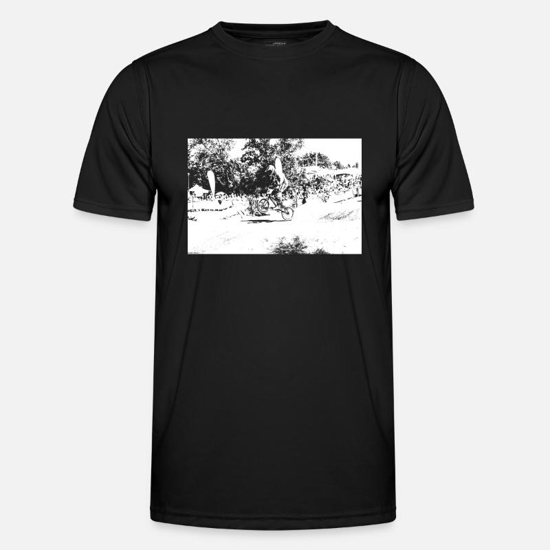 bmx - Men's Functional T-Shirt - black