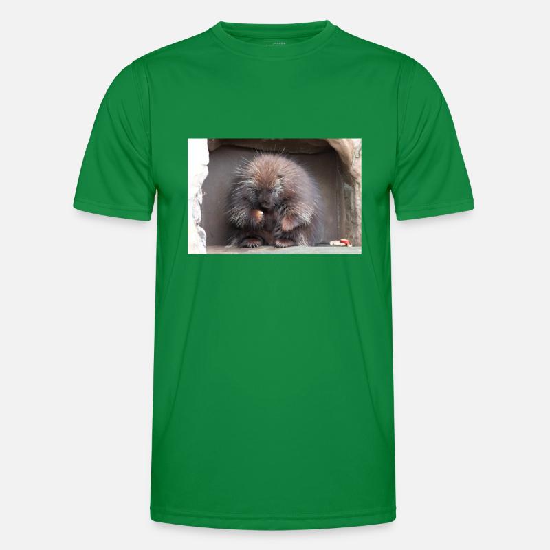 Tree-spined New World porcupines Erethizontidae Men's Functional T-Shirt