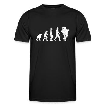 Chimney sweep Chimney sweep gift food sweep - Men's Functional T-Shirt - black - Front - AI Model Male 178 dark (178cm)