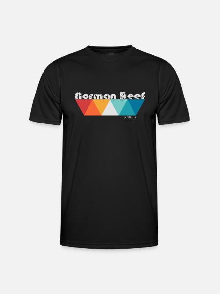 Norman Reef - Men's Functional T-Shirt - black