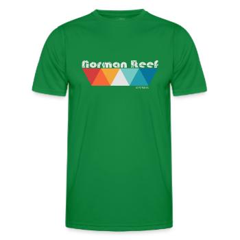 Norman Reef - Men's Functional T-Shirt - kelly green - Front - AI Model Male 178 dark (178cm)