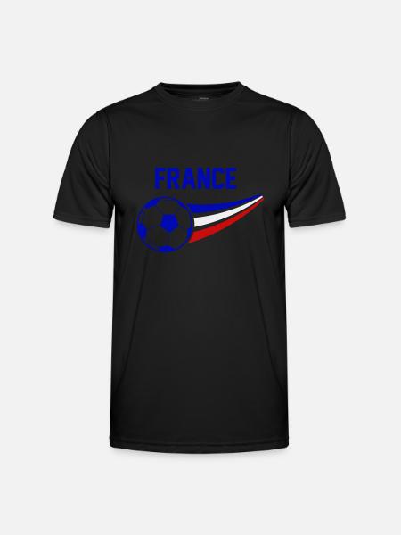 France Soccer - Men's Functional T-Shirt - black
