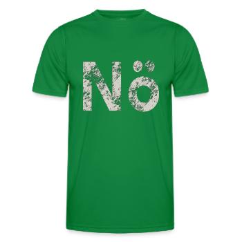 Non - T-shirt sport Homme - vert - Devant - AI Model Male 178 dark (178cm)