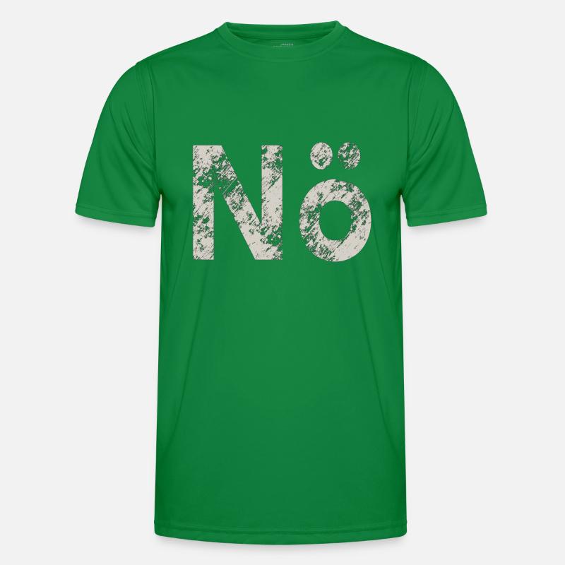 Nö Männer Funktions-T-Shirt