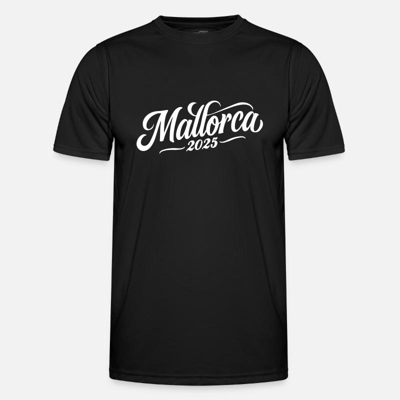 Mallorca 2025 - Men's Functional T-Shirt - black