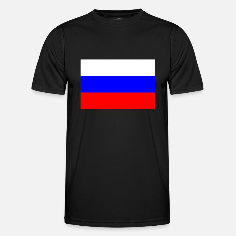Russie, Russie, drapeau, drapeau T-shirt sport Homme