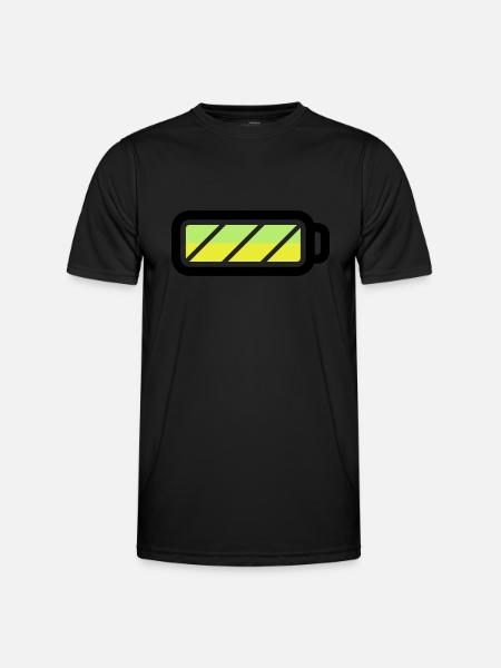 battery - Men's Functional T-Shirt - black