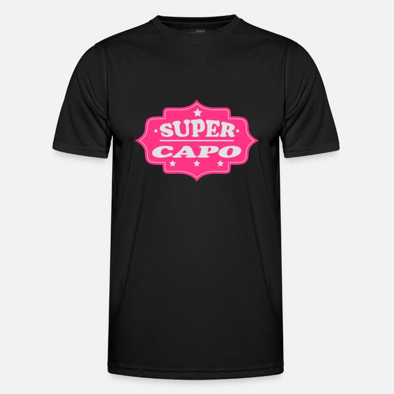 Super capo 111 - Men's Functional T-Shirt - black