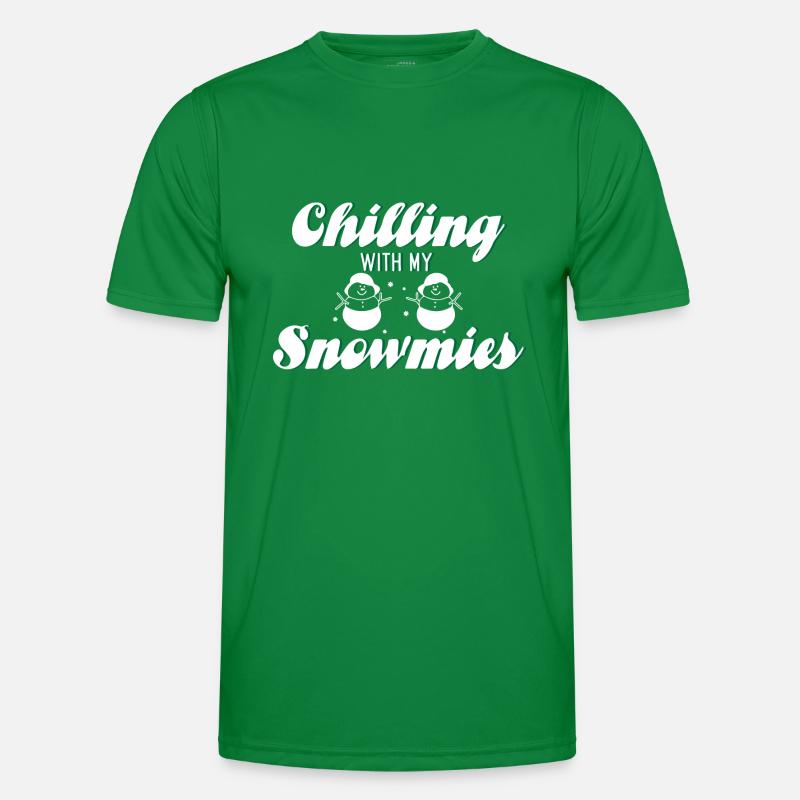 Snowmies Männer Funktions-T-Shirt