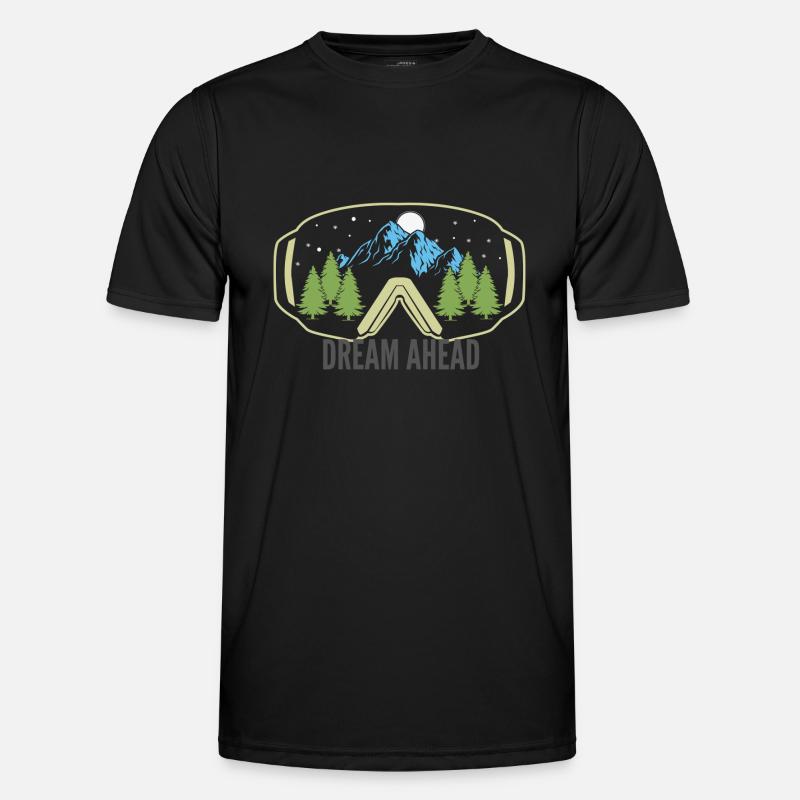 Dream Ahead Männer Funktions-T-Shirt