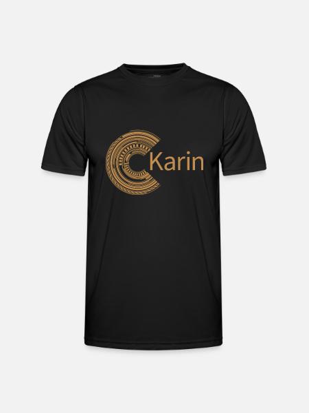 For Karin - Men's Functional T-Shirt - black