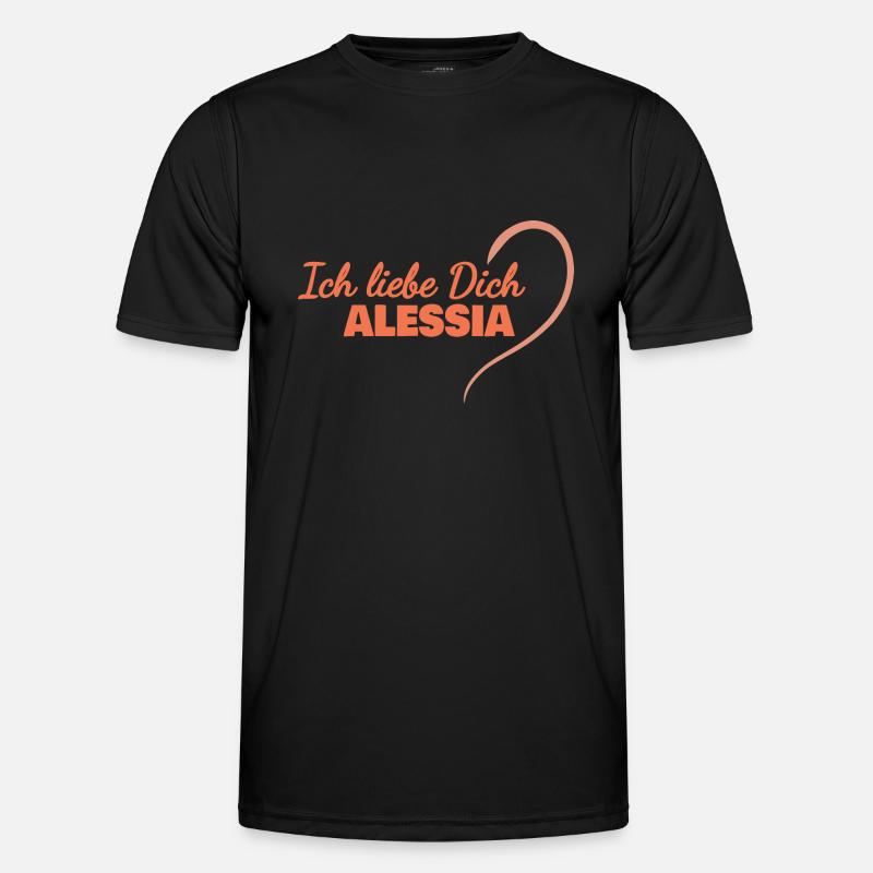 Alessia Männer Funktions-T-Shirt