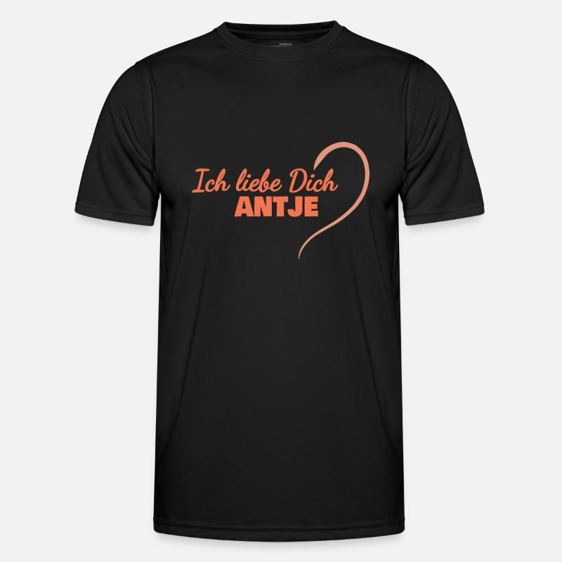 Gift for Antje - Men's Functional T-Shirt - black