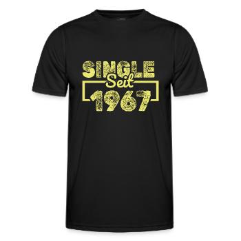 seit 1967 - Männer Funktions-T-Shirt - Schwarz - Vorne - AI Model Male 178 dark (178cm)