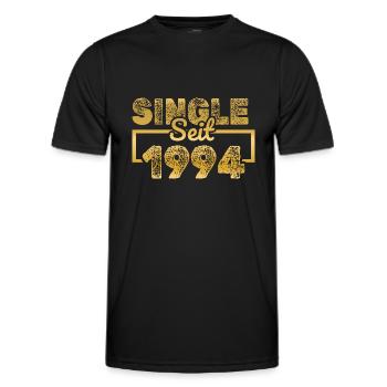 seit 1994 - Männer Funktions-T-Shirt - Schwarz - Vorne - AI Model Male 178 dark (178cm)