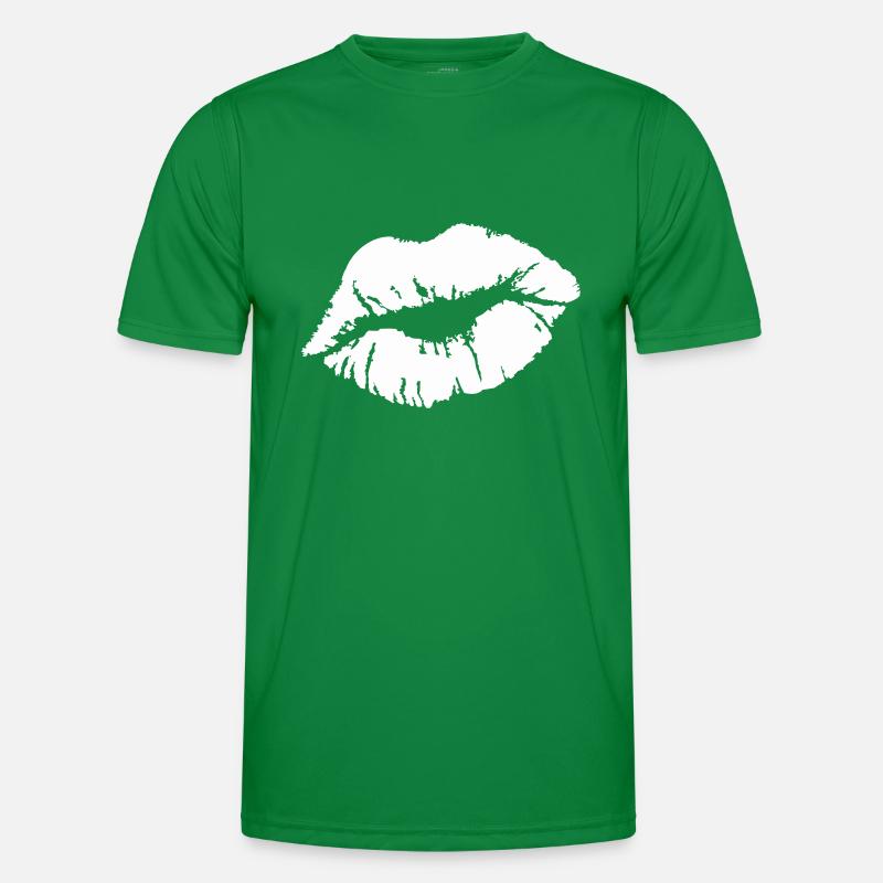 kuss Männer Funktions-T-Shirt