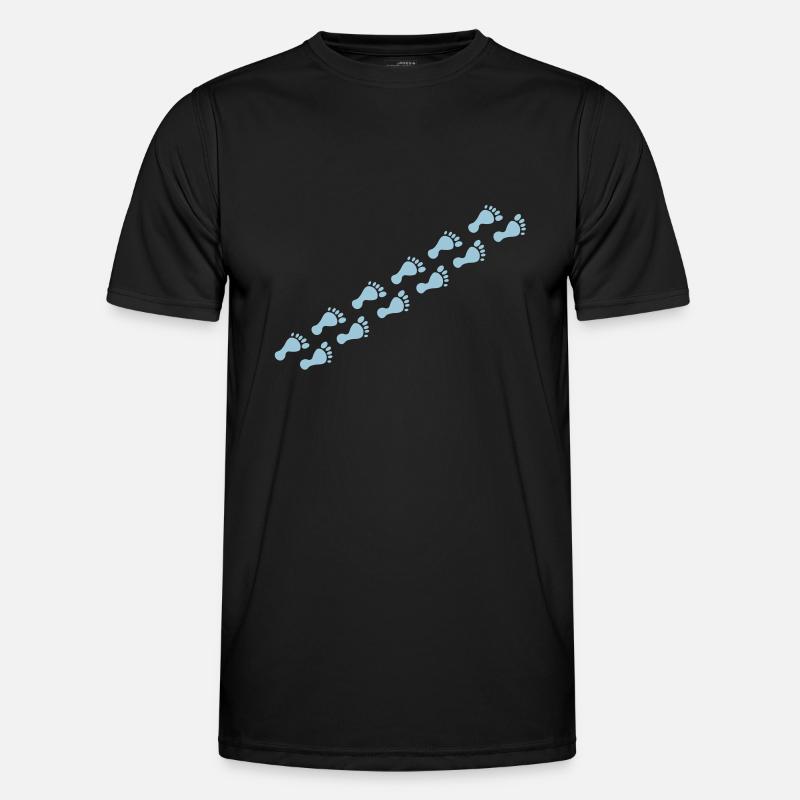footprints Männer Funktions-T-Shirt