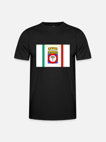Apulia Region - Men's Functional T-Shirt - black
