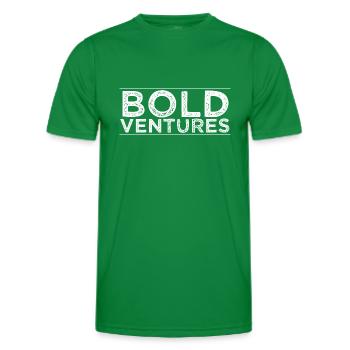 fun adventurer innovation business management - Männer Funktions-T-Shirt - Kelly Green - Vorne - AI Model Male 178 dark (178cm)