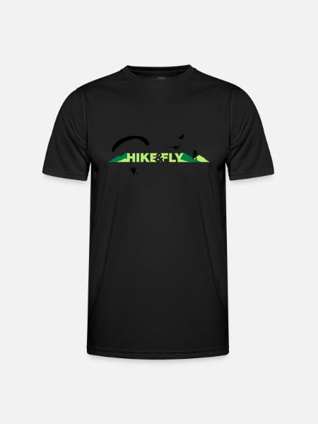 Hike & Fly - Men's Functional T-Shirt - black