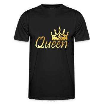 reine - T-shirt sport Homme - noir - Devant - AI Model Male 178 dark (178cm)