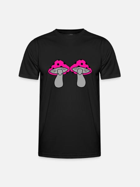 Fungi - Men's Functional T-Shirt - black
