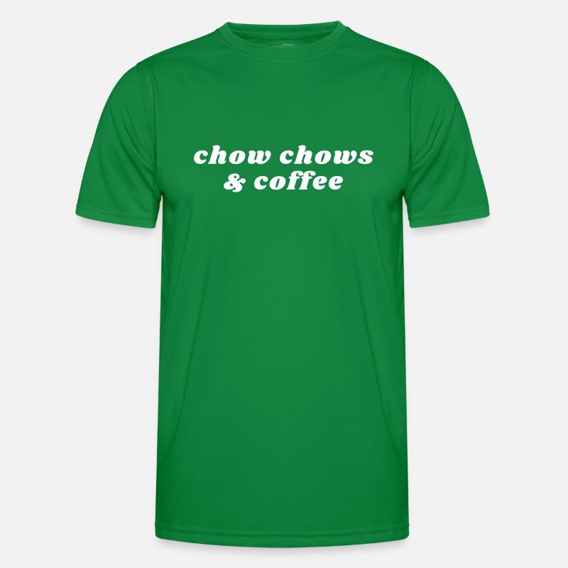 Chow Chows Et Café - Caféine T-shirt sport Homme