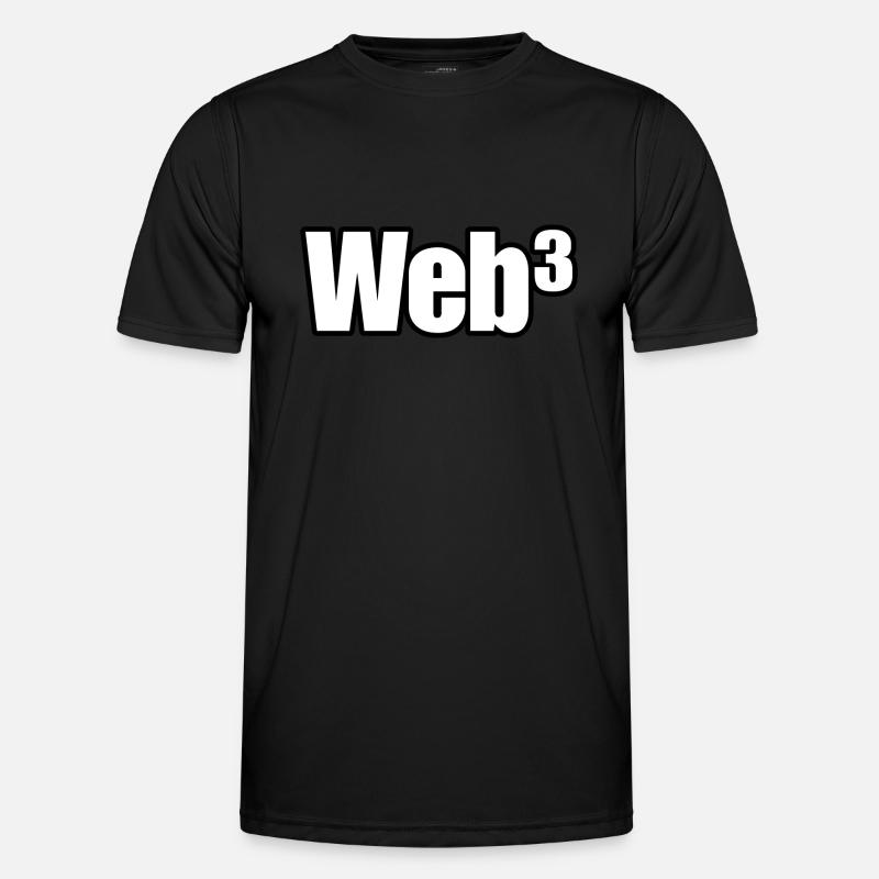 Web3, Krypto-Trader Bullenmarkt Finanztechnologie - Männer Funktions-T-Shirt - Schwarz
