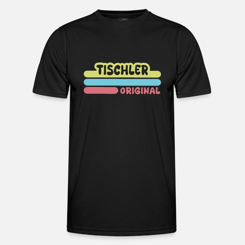 Gift for Carpenter - Men's Functional T-Shirt - black