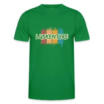 Gift for Luskentyre - Men's Functional T-Shirt - kelly green - Front - AI Model Male 178 dark (178cm)