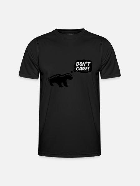 honey_badger_dont_care_2 - Men's Functional T-Shirt - black
