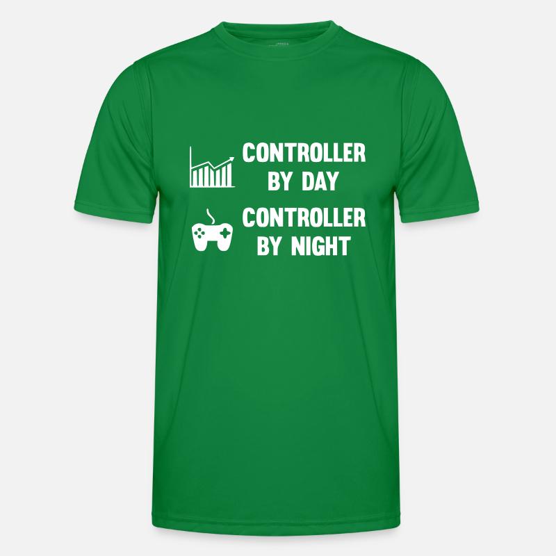 Controller by day Controller by night Men's Functional T-Shirt