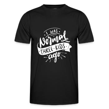 mummy - Men's Functional T-Shirt - black - Front - AI Model Male 178 dark (178cm)