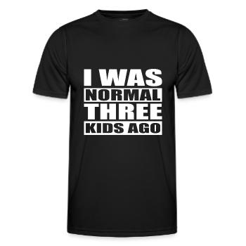 mummy - Men's Functional T-Shirt - black - Front - AI Model Male 178 dark (178cm)