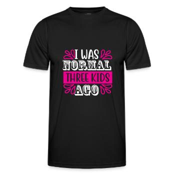 mummy - Men's Functional T-Shirt - black - Front - AI Model Male 178 dark (178cm)