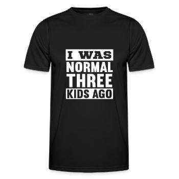 mummy - Men's Functional T-Shirt - black - Front - AI Model Male 178 dark (178cm)